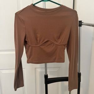 Long Sleeve Crop Top